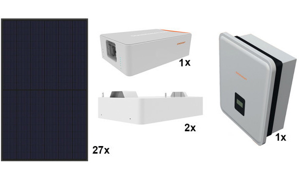 Sonnenkraft-PV-Set-10-kWP Sonnenkraft PV Set 10 kWp mit Speicher und Hybrid WR
