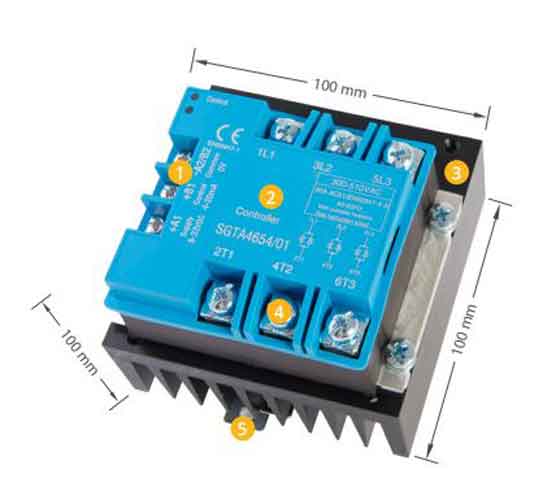 Smartfox-Leistrungssteller-400-Volt-Dreiphasig-bis-6-kW SmartFox Thyristorsteller 400V 6 kW