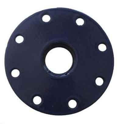 Flanschplatte-180-auf-DN40 Flanschplatte für Speicher auf 6/4" für Einbauheizungen