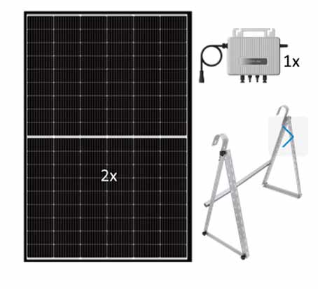 Thornova Balkonkraftwerk – kompakte Solaranlage für Balkon und Garten