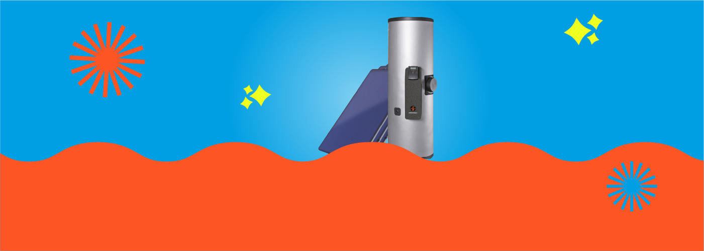 Warmwasser powered by Sonnenkraft